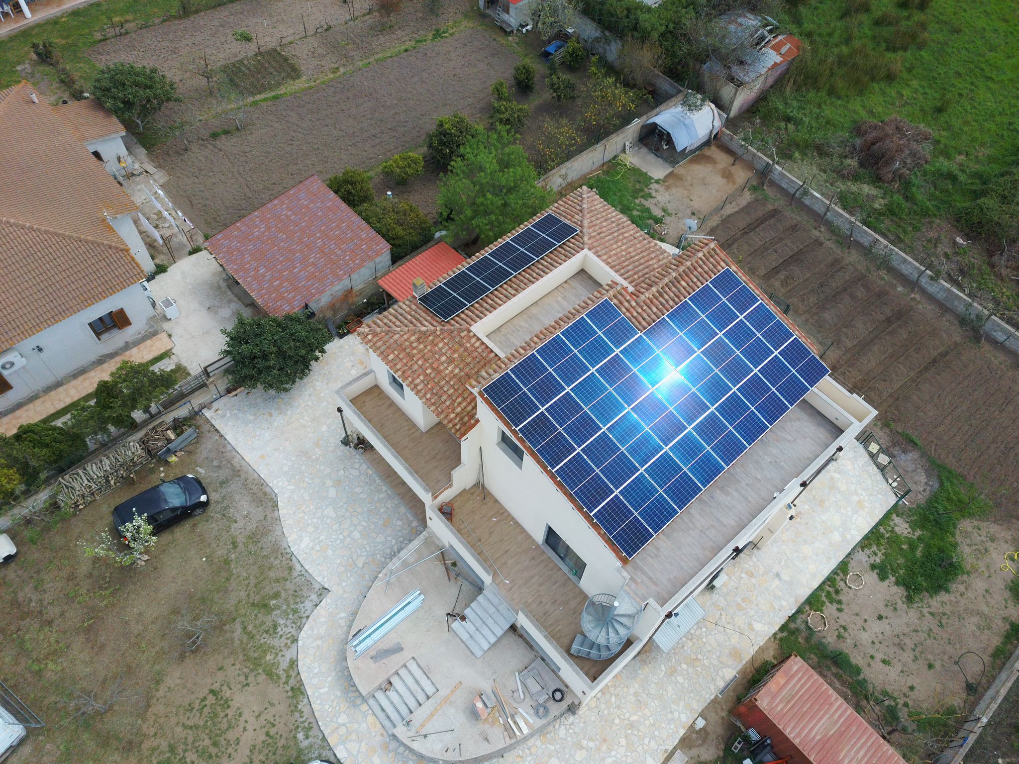 Impianto fotovoltaico OLBIA 15 kW