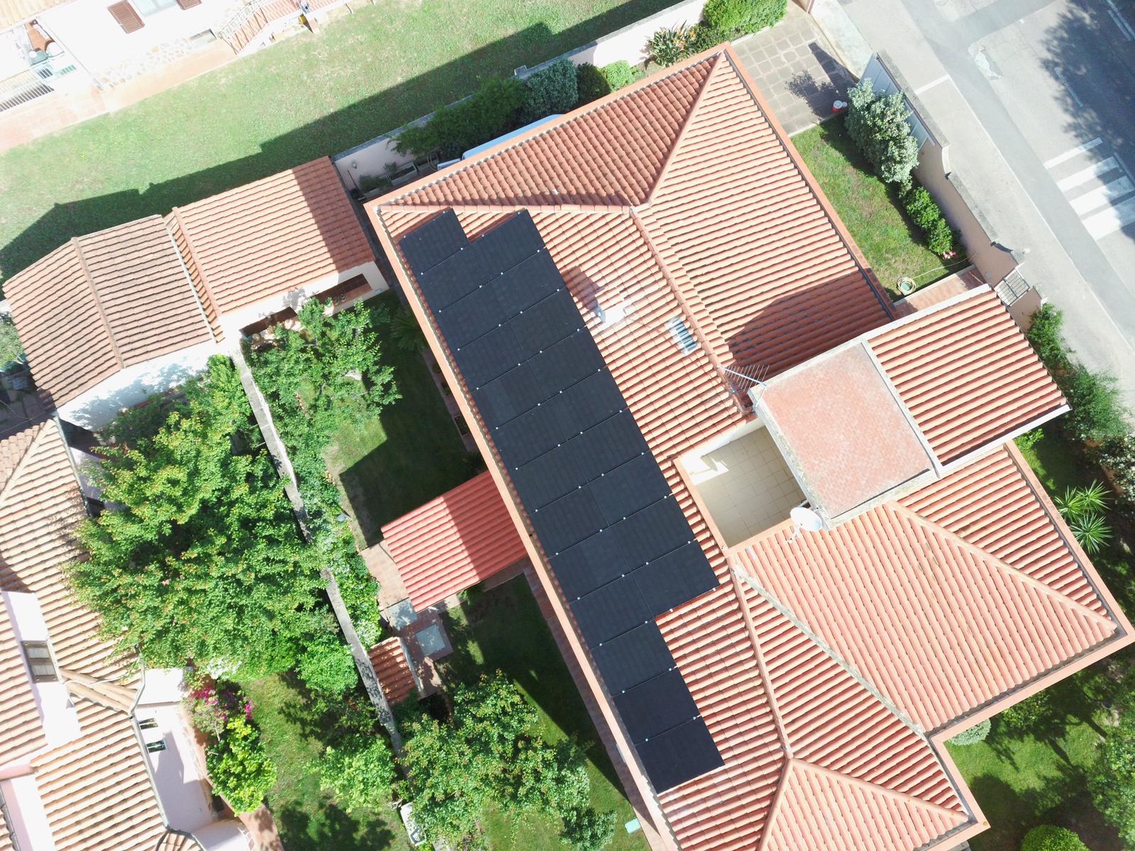 Impianto fotovoltaico olbia 9kw